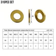Washers - M2-M6 280 יחידות - ראה 4