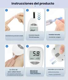 Family Health Kit: Glucometer With 50 Test Strips, Oximeter, And Thermometer - Two-piece set - View 2