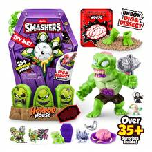 ZURU Smashers Mega Horror House Monster Toy, Interactive Coffin Playset With 35+ Surprises, Lights & Sounds, Sand, Slime, Dig & Dissect Buildable Monsters, Birthday Gift For Kids - Multicolor - View 5