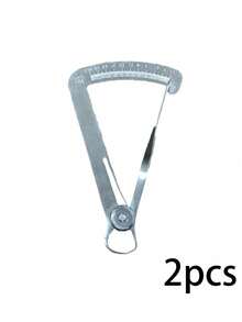 1 pieza/2 piezas/4 piezas/6 piezas Calibrador de 0-10 mm, especificación de metal de alta precisión industrial, diseño de metal resistente, instrumento de medición preciso - A - Ver 8