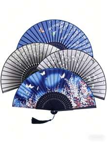Quạt xếp cổ điển, Quạt tre, Quạt lụa Trung Quốc, Quạt hóa trang Trung Quốc, Quạt múa, Quạt đeo mặt nạ, Quạt xếp tre lụa cầm tay, Phụ kiện trang phục, Đạo cụ biểu diễn múa, Quạt xếp họa tiết cổ Trung Quốc, Quạt biểu diễn múa phong cảnh Nhật Bản, Quạt disco, Phong cách Trung Quốc và Nhật Bản cổ điển quyến rũ, Món quà tốt nhất cho phụ nữ, Quà tặng Ngày của Mẹ, Vườn, Mùa hè, Bãi biển, Mềm mại, Lễ tốt nghiệp, Chúc mừng tốt nghiệp, Dụng cụ cầm tay, Đồ dùng cần thiết mùa hè, Quạt xách tay mùa hè - Nhiều màu - Xem 13