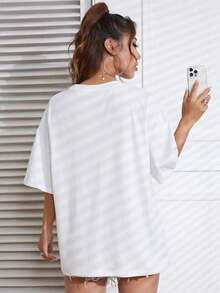 Women T-Shirts - White - View 2