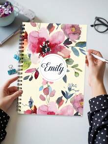 Sổ tay tốt nghiệp thiết kế hoa theo yêu cầu / Nhật ký tốt nghiệp cá nhân hóa / Đồ dùng cho giáo viên / Đồ dùng học tập - Nhiều màu - Xem 4