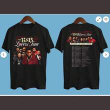 SALE2 - 2 Sides Keith Sweat The R&B Lovers Tour 2026 Black Shirt - Black - View 1