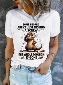 Women T-Shirts - White - View 1