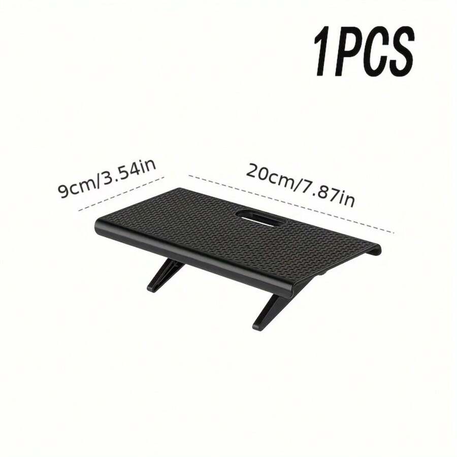 Adjustable TV Screen Top Shelf Computer Monitor Desktop Screen Top Storage Rack TV Media Box Router Shelf Home Organizer - M-1PCS - Ver 1