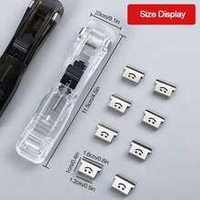 Sheet Fasteners & Grippers - Transparent - View 6