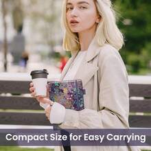 Lined Journal Notebook For Women & Men, Hardcover Leather Journal For Writing, A5 College Ruled Notebook For Work & Note Taking, Perfect For Office School Home Supplies, 160 Pages, Butterfly - P-lavender Floral - View 7