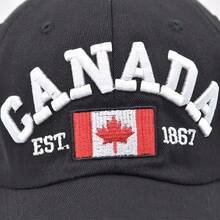 New Spring/Summer Maple Leaf Baseball Cap, CANAD Unisex Couple Snapback Hat, City Outdoor Sun Protection Cotton Cap - Baseball Cap - View 3