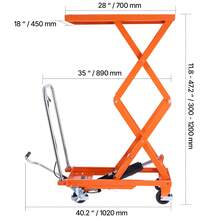 Lifting Tools & Accessories - Orange 4 Zoll 500 Lbs - View 11