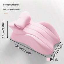 Upgraded Multi-Functional Comfortable Cushion, Couples Memory Foam Wedge Pillow, Couples Seat Cushion Pillow, Multi-Functional Couples Back Cushion Pillow, Low Buttock Pad, 3D Memory Foam, Multi-Functional Sleeping Pillow, Ergonomic Buttock Support Pad. This Is A Multi-Functional And Portable Relaxation Cushion Suitable For Home, Office, Yoga, Daily Rest, Reading, And Movie Watching Scenarios. High-Quality Removable Pillow Insert. - Black Set (including Small Pillow) - View 18
