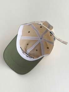 1 pieza Gorra de béisbol con bordado de letra, de secado rápido y suave, para mujer, ligera y transpirable para primavera/verano, protección solar para exteriores - Parche de letras de Alauegva - Ver 7