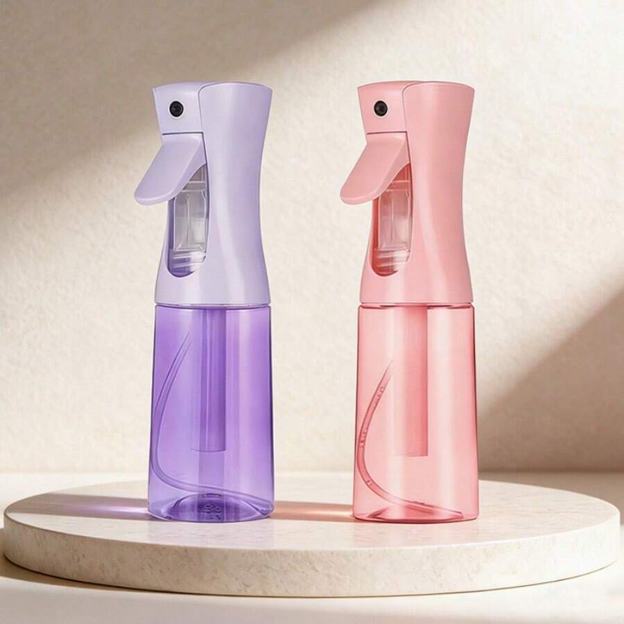 1pc Professional High Pressure Spray Bottle, 200ml/300ml Capacity High Pressure Continuous Automatic Fine Mist Sprayer, Hair Care Tool, Hair Care Products And Accessories, Essential For Hair Salons, Beauty Care And Travel - A - View 1