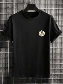 Lässiges T-Shirt mit Rundhalsausschnitt und kurzen Ärmeln, schmale Passform, geeignet für Sommerfahrten. - Weiss - Übersicht 9