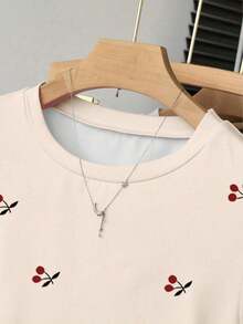 3 piezas Tops deportivos casuales de verano para mujer, nuevos diseños, a rayas y con estampado floral, adecuados para volver a la escuela, Día del Maestro - Multicolor 6 - Ver 7