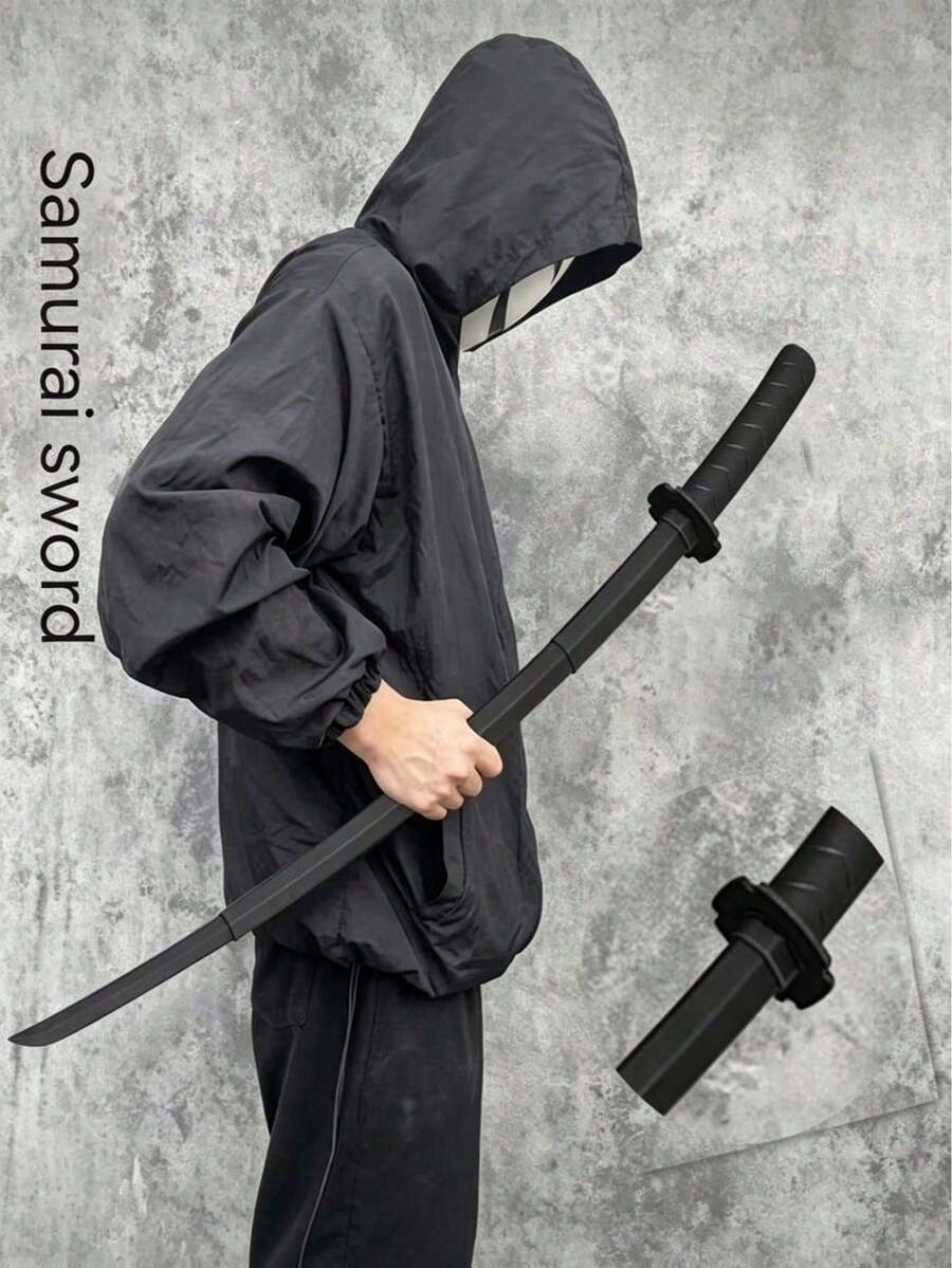 1pc Gravity Expandable Samurai Sword - Sword Enthusiast Toy - Suitable For Cosplay, Party, Holiday, Birthday, Christmas Gift