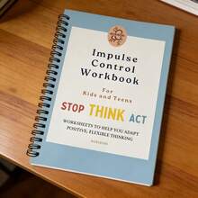1pc A5 Impulse Control & Emotional Regulation Workbook, CBT Therapy Journal For Anxiety & Anger Management, Portable Self-Help Planner For Mindfulness & Self-Discipline, Daily Mood Tracker & Coping Skills Notebook - 衝動控制練習本-款式2 - 查看 4