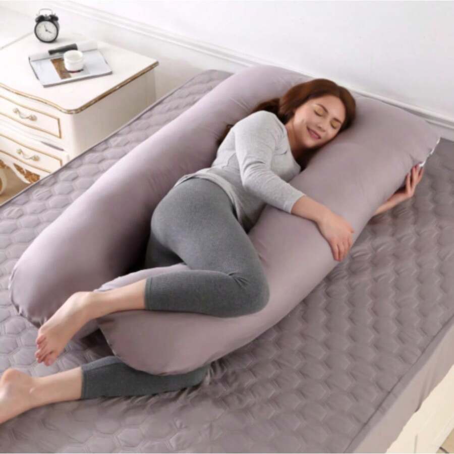Pregnancy Pillow U Shaped Maternity Pillow Support Back Hips Legs Belly Sleeping - VJN0072 - View 1