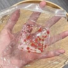1個-麥芽糖草莓方塊-慢回彈壓力緩解玩具-超柔軟擠壓玩具-柔軟玩具-紓壓玩具-指尖玩具-史迪奇玩具-旅行玩具-教室指尖玩具-迷你填充浴缸玩具-聖誕文具壓力球-生日禮物-完美禮物-禮物-玩具-遊戲 - 1PC - 查看 6