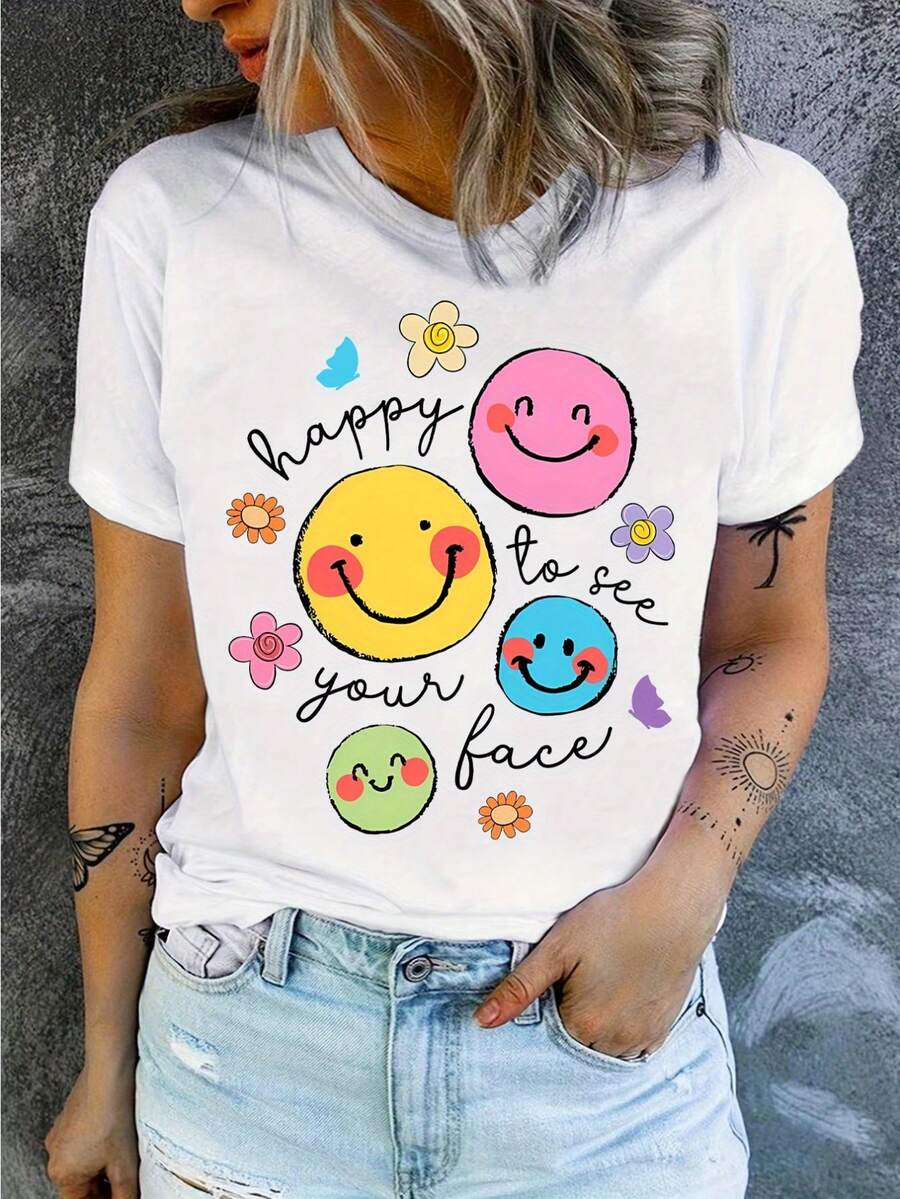 Women T-Shirts - White - View 1