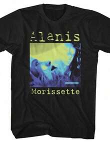 Alice In Chains Jar Of Flies T-Shirt-Vintage Street Style Unisex Loose Cotton Short Sleeve Crew Neck T-Shirt, , T-Shirts For Men, Streetwear, Summer, - Black - View 7