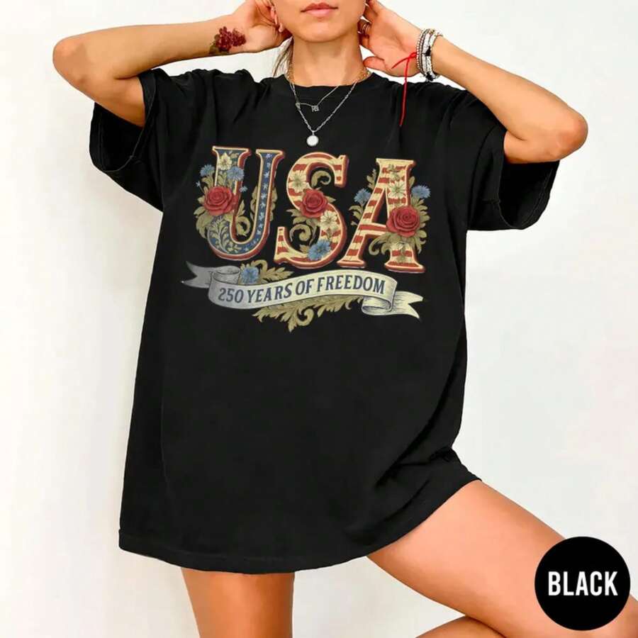 250 Years Of Freedom - Black - View 1