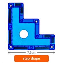 VINEDI, juego de construcción de bloques magnéticos, azulejos magnéticos, juguetes educativos Montessori para niños, regalo para niños y niñas - pared 4 piezas - Ver 23