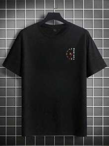 Camisetas de hombre para primavera y verano - Negro - Ver 4