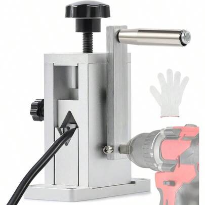 NEW 2026 Manual Wire Stripper With Adjustable Feed Hole, Portable Wire Stripping 0.06-0.09 Scrap Copper Wire Recycling, Copper Wire Stripper Drill Without Replacing Hole Plates The Best Gifts For Parents