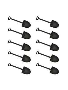 10/30/100 piezas Cucharitas mini creativas, empaquetadas individualmente, adecuadas para helado, pudín, yogur - perfectas para reuniones familiares, fiestas de cumpleaños, campamentos al aire libre, para llevar y talla grande - A - Ver 8
