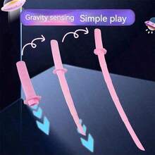 1pc Gravity Expandable Samurai Sword - Sword Enthusiast Toy - Suitable For Cosplay, Party, Holiday, Birthday, Christmas Gift - Multicolor - View 9