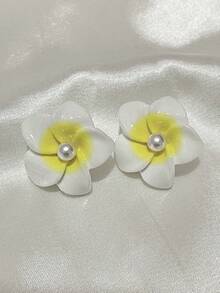 1 Đôi bông tai đính đá hình hoa Dopamine dễ thương và thời trang, thanh lịch, phù hợp cho phụ nữ đeo hàng ngày, dự lễ hội và đi nghỉ mát. - hoa - Xem 4