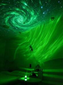 Galaxy & Starry Sky LED Projector Lamp - Rotating Galaxy & Nebula Projection Light, 7-Color Gradient Ambient Lamp, Suitable For Bedroom, Party And Gaming Room - Xingxuan - View 9