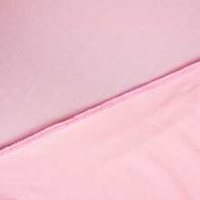 Funda elástica de cobertura total para silla, funda de silla de unicolor suave para todas las estaciones - Rosa - Ver 4