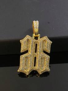Ice Diamond Reverse 66 全水鑽珠寶套組，項鍊 + 手鍊 + 手錶，男士嘻哈奢華配件，送給父親和男友的禮物 - 反向數位66首飾套裝 - 查看 19