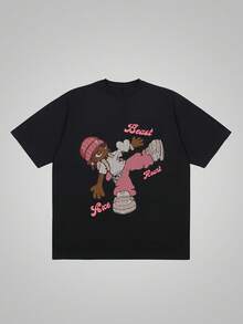 Men Outdoor Tees & Tanks - 黑色 - 查看 1