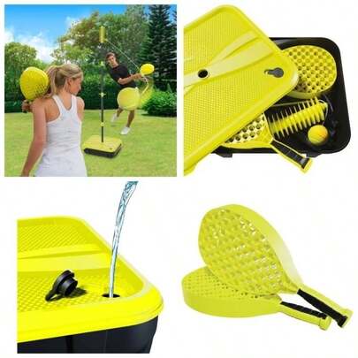 Tennis Net Posts & Tennis Ball Basket