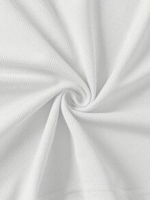 1 pieza Camiseta de Verano para Niño, Manga Corta, Estampado de Letras "PADRE E HIJO, MEJORES AMIGOS POR VIDA", Estilo Casual para Exteriores, DX5581180g, 100% algodón - Blanco - Ver 5
