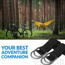 Heavy Duty Hammock Straps Set, Suitable For All Swing Types, With 2 Carabiners, Outdoor Swing Hammock Playground Accessory - Black - View 4