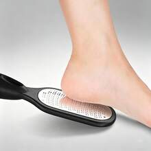 1 dụng cụ chà chân hai mặt bằng thép không gỉ, giải quyết các vấn đề về gót chân nứt nẻ, da thô ráp, và hiệu quả kém của các loại dũa chân thông thường. Bề mặt mài bằng thép không gỉ mịn nhẹ nhàng loại bỏ các vết chai dày mà không làm tổn thương da. Dễ dàng khôi phục làn da chân mịn màng, tạm biệt đôi chân thô ráp, nứt nẻ. - Nhiều màu - Xem 11