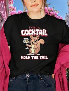 Women T-Shirts - Black - View 1