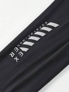 Quần tập thể dục co giãn nâng đỡ định hình cho nữ, quần legging thể thao ngắn bó sát mùa hè thích hợp cho tập luyện, chạy bộ, Pilates, Yoga. - màu đen - Xem 8
