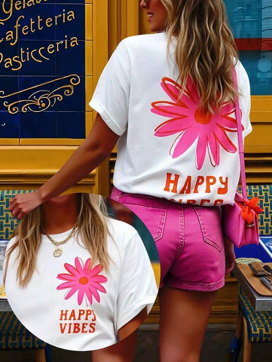 Women T-Shirts - White - View 1
