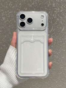 Free Shipping, Does Not Include Lanyard Or Stand. Local Delivery. Delivery To Funda In 4 Days. Minimalist Phone Case. Kids Card Holder. Phone Case. Transparent. Solid Color. Kids Slot. Card Holder. Phone Case. Child Protection. Spring. Function. Marcomoneyph. - Clear - View 1