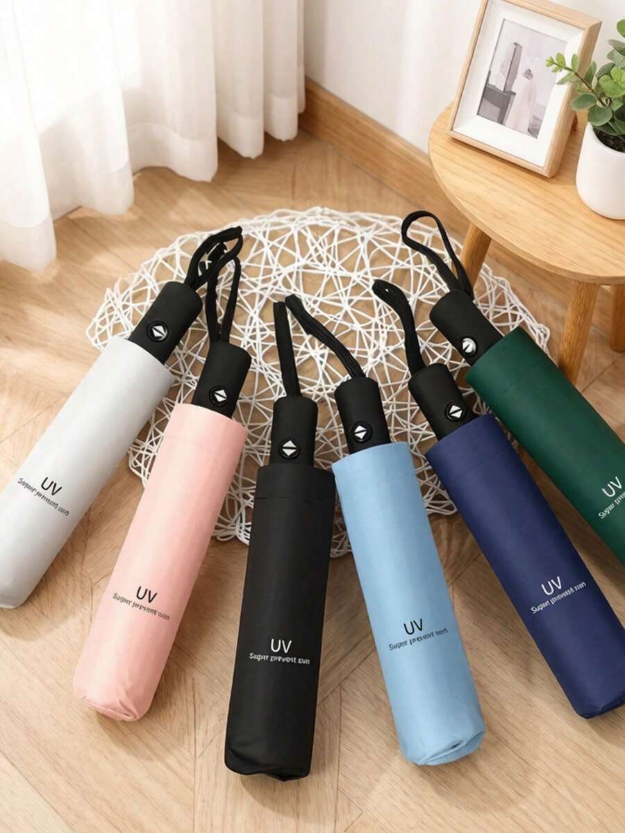 全自動一鍵開關折疊傘,升級加強防風結構,高密度加厚傘布,強力防曬遮陽與阻隔紫外線,隔熱遮陽,商務休閒雙風格,輕巧便攜,省空間收納,男士通勤、女士防曬,日常出行必備 - 彩色 - 查看 1