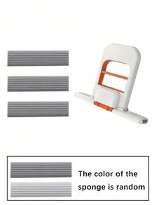 Expandable Mini Mop - Wet & Dry Cleaning, Compact Space-Saving Design, Durable Plastic Structure, Suitable For Kitchen, Bathroom, Living Room, Car Glass - Multi-Functional Cleaning Tool, Bathroom Cleaning, Stylish Handle Design, Efficient Cleaning Head, Mop For Floor Cleaning - Multicolor - View 10