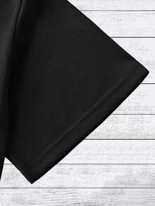Camiseta personalizada con póster de buscado de mascota con foto policial divertida, camiseta con texto y foto personalizados, camiseta con foto de gato personalizada, camiseta con foto familiar, camiseta de regalo personalizada, camiseta con foto de perro, regalos para familiares y amigos, regalos - Negro - Ver 5