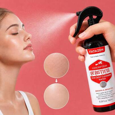  Xịt tẩy tế bào chết toàn thân FATAZEN 180ml AHA, tẩy tế bào chết nhẹ nhàng cho tay, chân, lưng, giảm dày sừng nang lông, dưỡng ẩm cho da thô ráp.