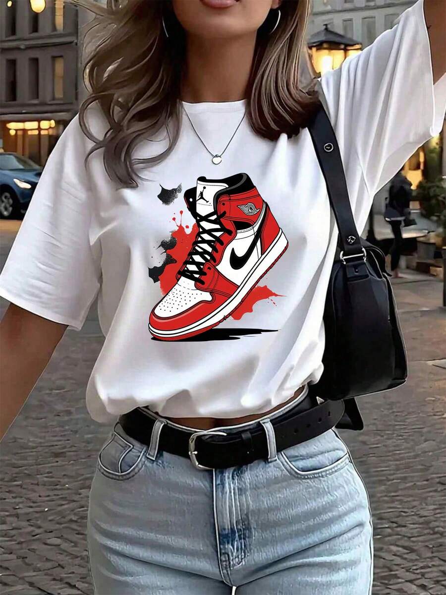 Women T-Shirts - White - View 1