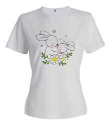 Gift T-Shirt For Mom - Little Animals Mom - Anli - 白色 - 查看 6